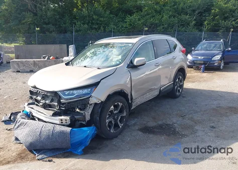 2018 Honda Cr-V Touring из США, поврежденный, VIN 2HKRW2H97JH676311